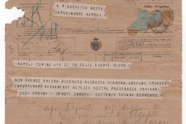 Manuscript documents of the Italian War Ministry - First World War